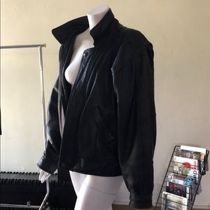 Vintage Leather Coat by U2 WEAR